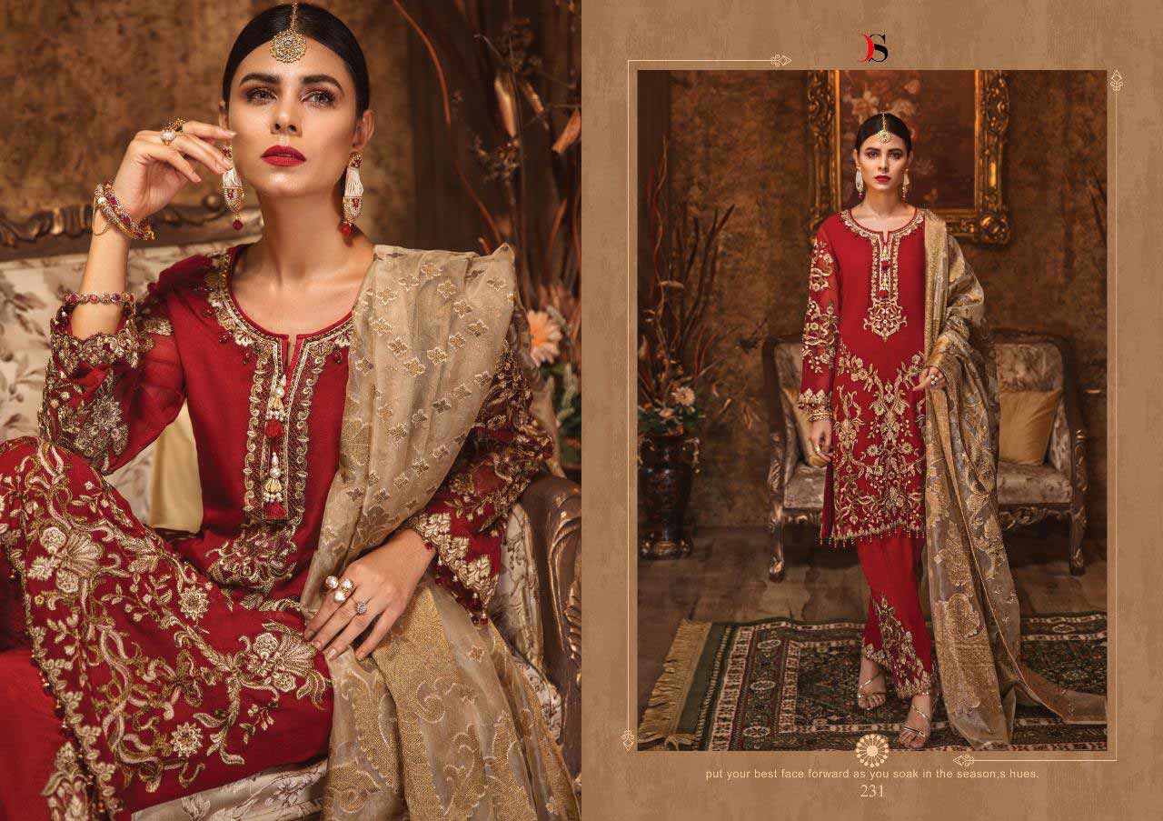 Deepsy Gulbano Vol 16 Georgette 231-236 Series Suit Deepsy Gulbano Vol 16 Georgette 231-236 Series Suit